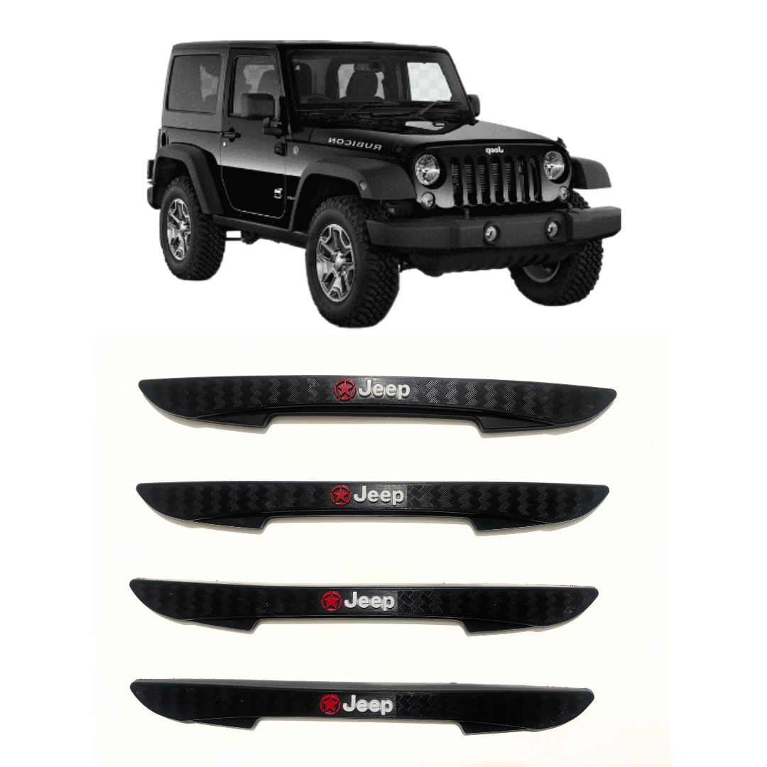 Protector Negro Para Puertas De Carro con Logo y Marca