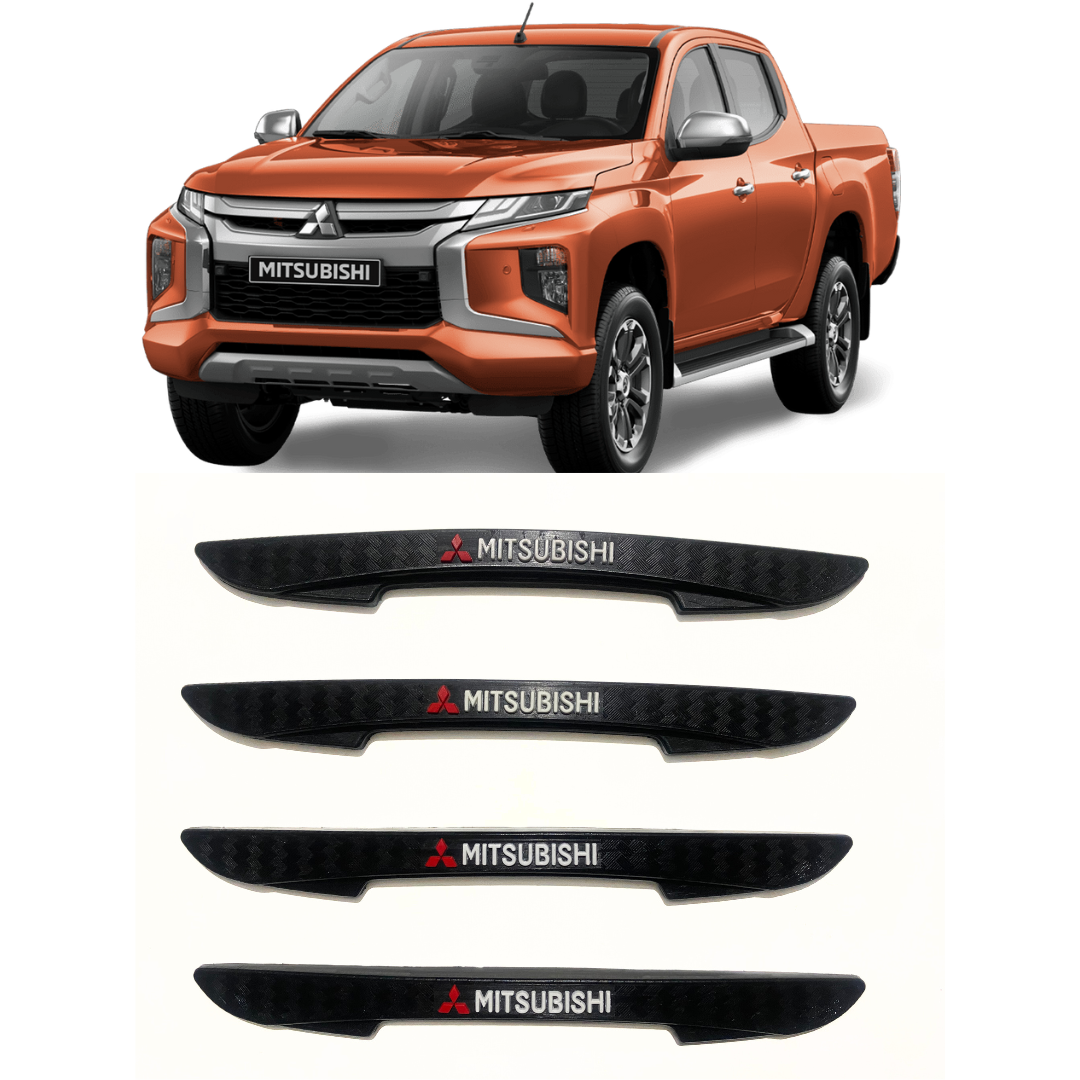 Protector Negro Para Puertas De Carro con Logo y Marca