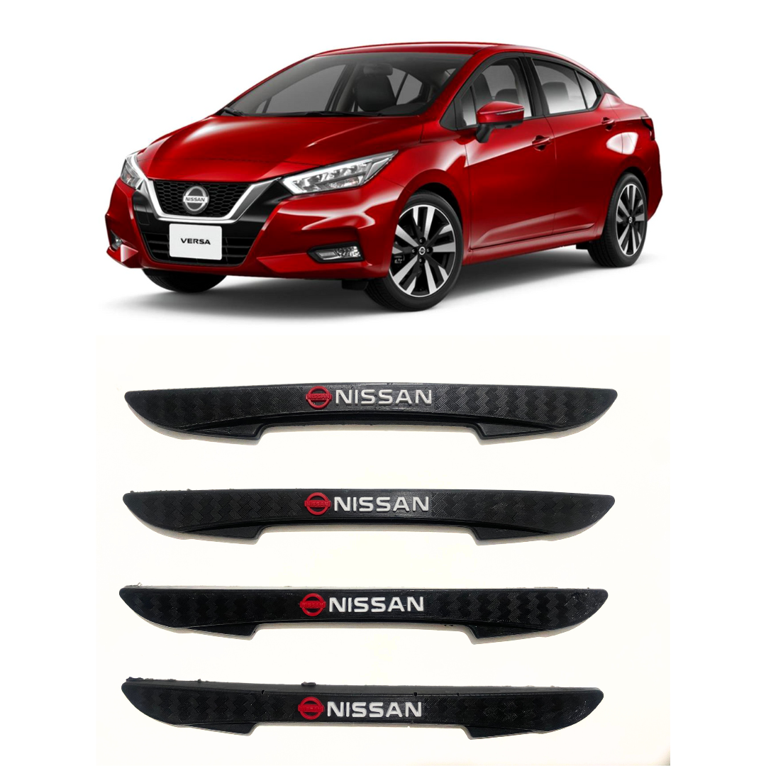 Protector Negro Para Puertas De Carro con Logo y Marca