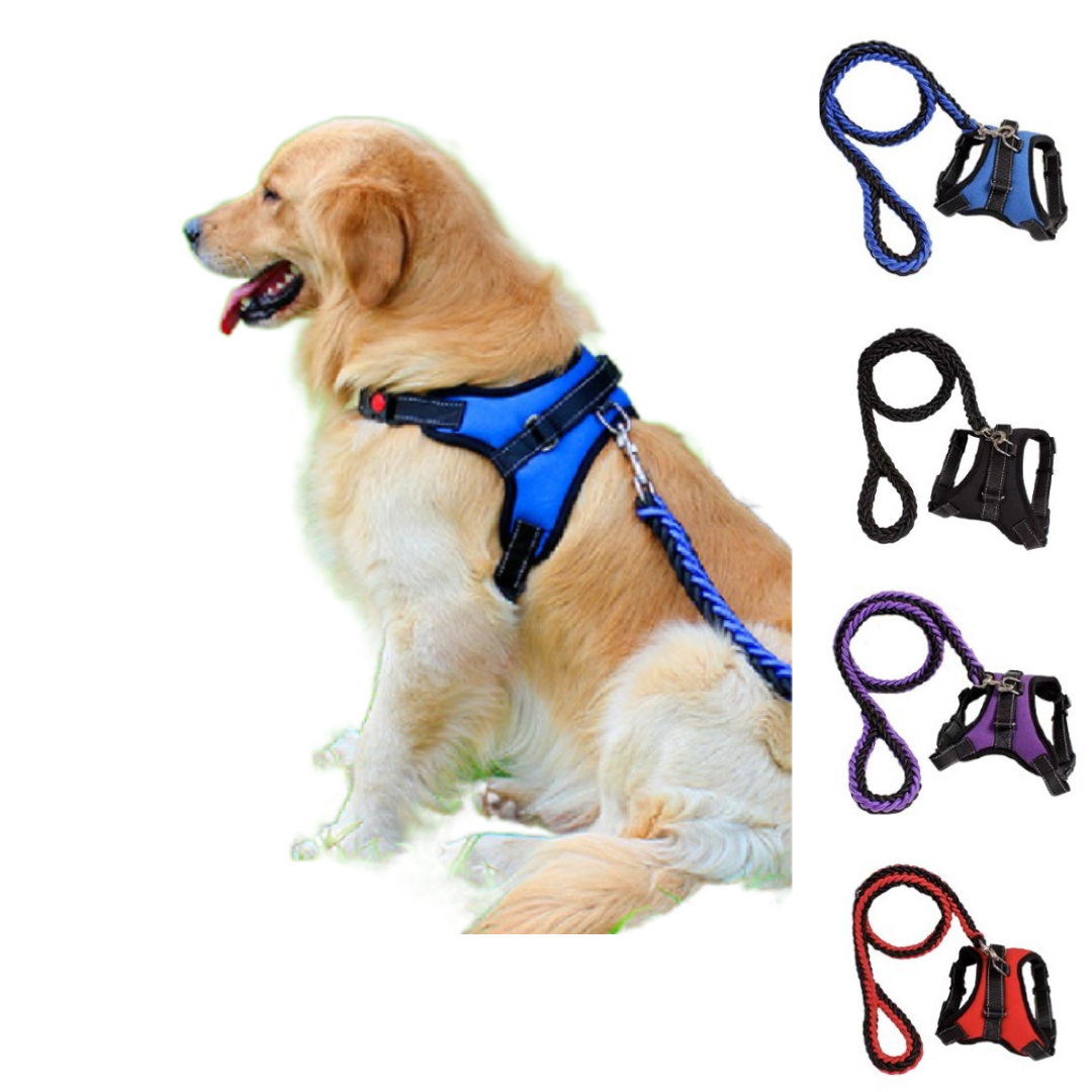 Arnes Con Trailla Tejida