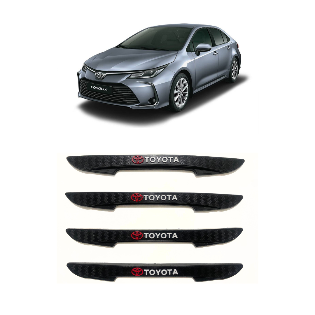 Protector Negro Para Puertas De Carro con Logo y Marca