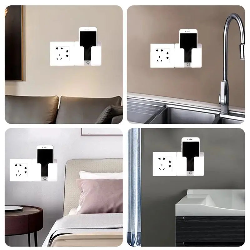 Soporte De Pared Con Adhesivo Para Celular