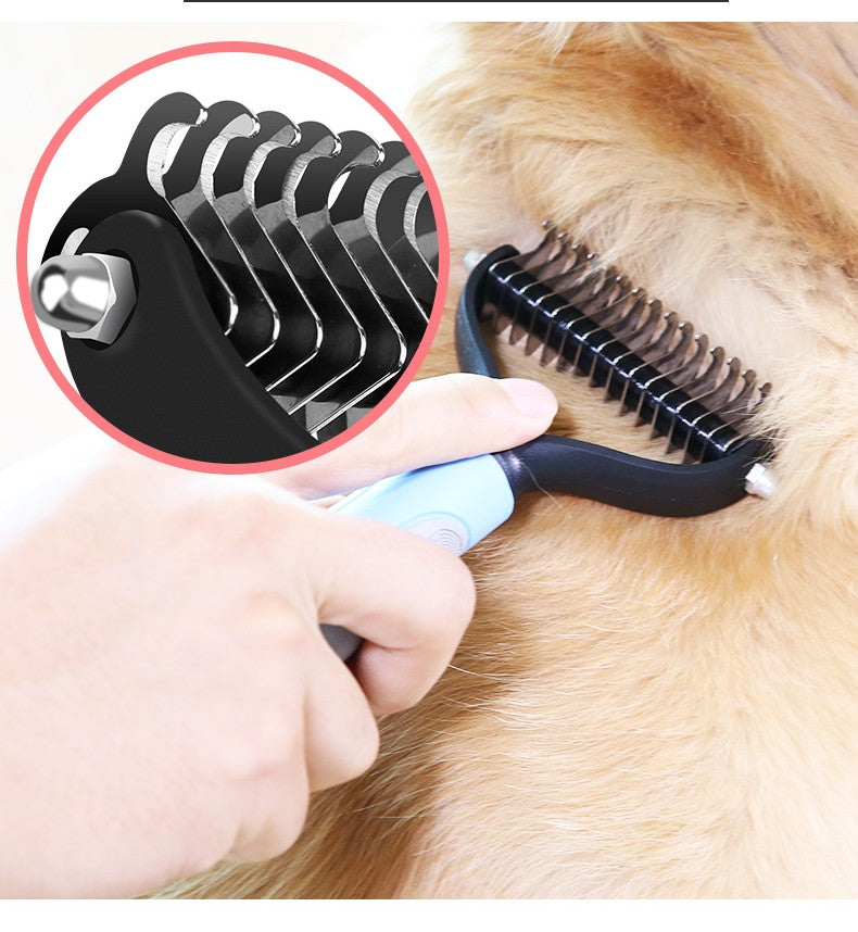 Cepillo Quita Nudos Para Mascota Perro Y Gato