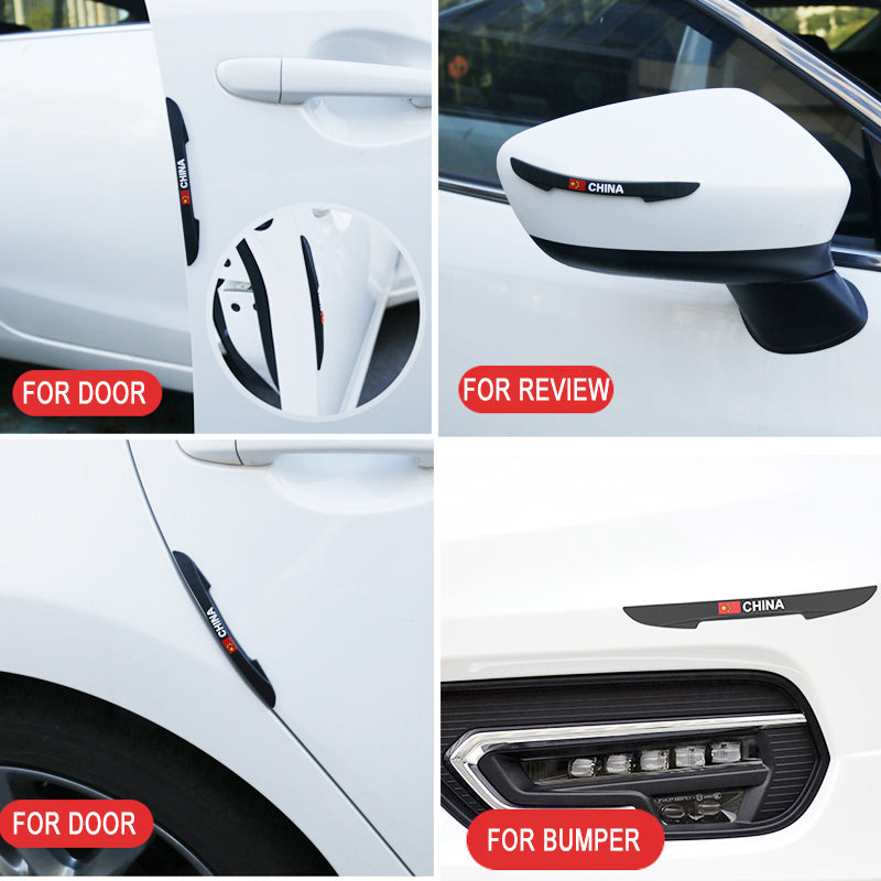 Protector Negro Para Puertas De Carro con Logo y Marca