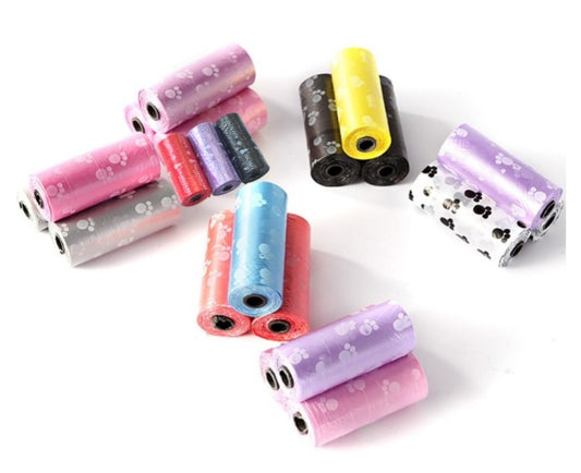 Bolsas Para Popo De Perro Mascota 300 Unidades 20 Rollos