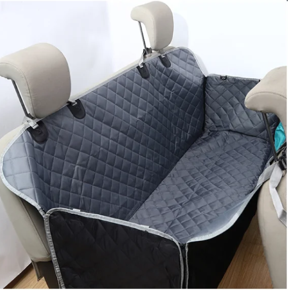 Forro Protector Gris Para Asiento Trasero de Carro