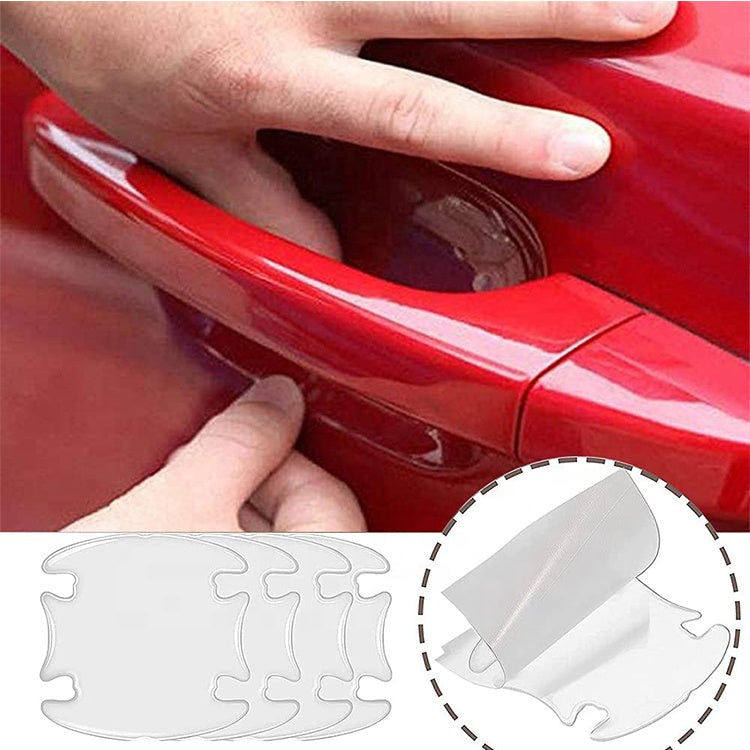 Protector Para Manijas De Carro Transparente X4