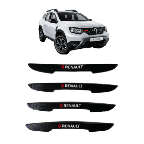 Protector Negro Para Puertas De Carro con Logo y Marca X4