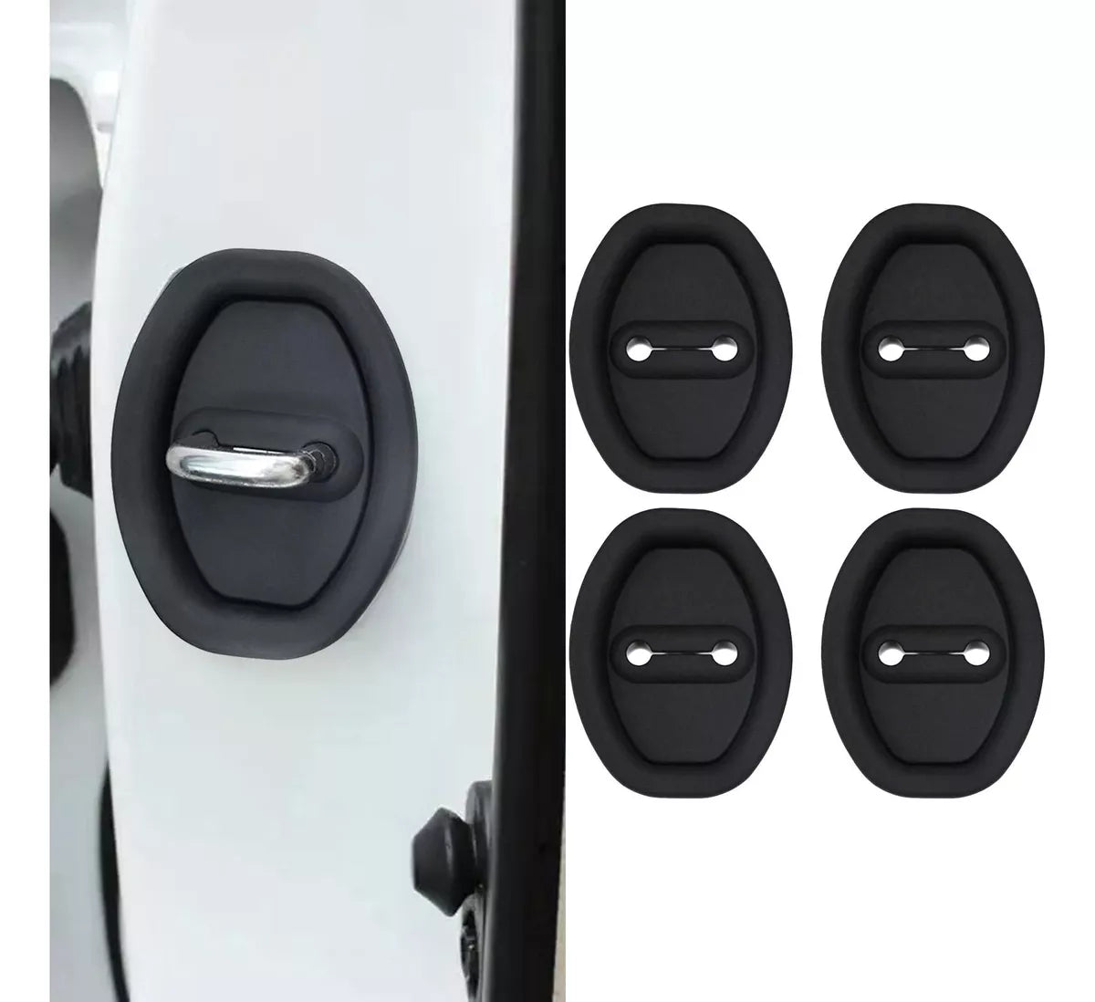 Protector Y Amortiguador Para Cerraduras De Carro X4