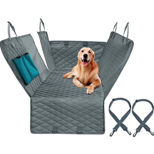 Forro Protector Gris Para Asiento Trasero de Carro